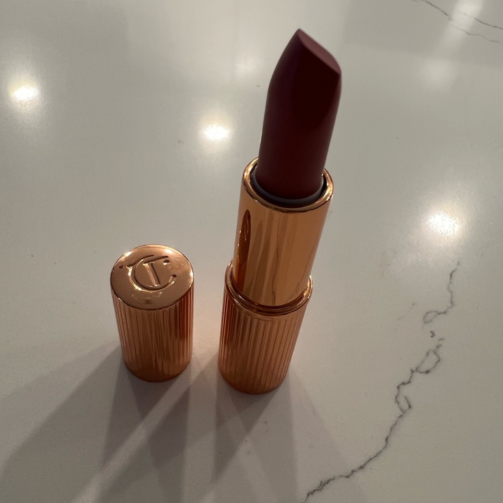 💄Brand NEW Mini Charlotte Tilbury Matte Revolution Lipstick Pillow Talk Medium